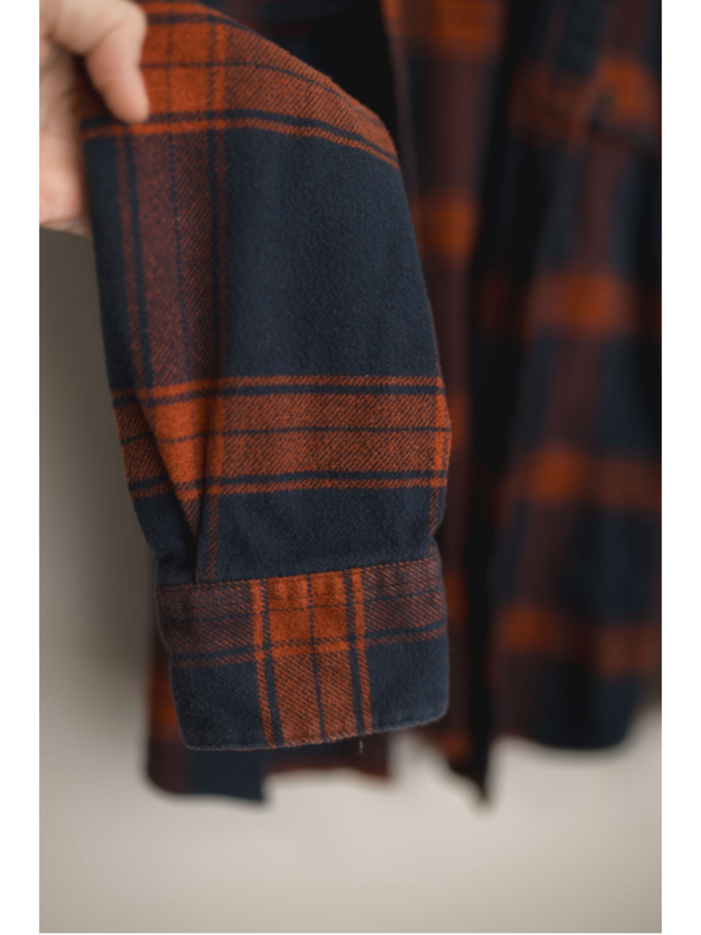 Patagonia Burlwood Navy W's Long-Sleeved Fjord Flannel Shirt Medium - Picture 4 of 4